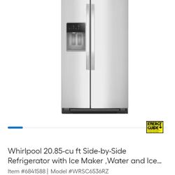 Whirlpool Refrigerator With Ice Maker
