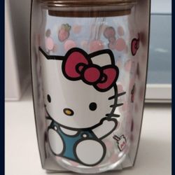 Hello Kitty Glass Tumbler