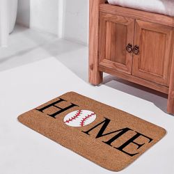 Home Baseball Doormat 
