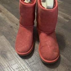 Botas Ugg Mujer Size 7  Rojas