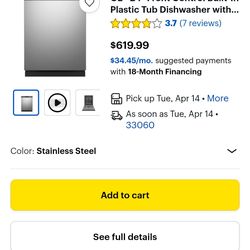 Brand new GE dishwasher