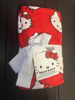Hello Kitty Hand Towel Red 