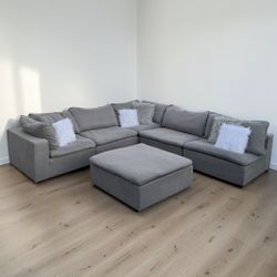 GREY CLOUD COUCH MODULAR SECTIONAL 