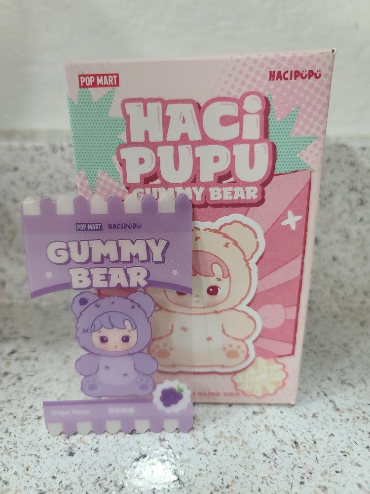 Popmart Authentic Hacipupu Gummy Bear Each