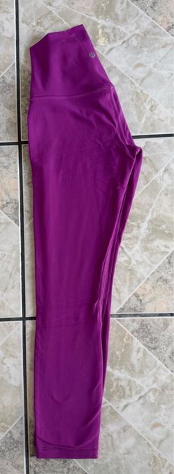 Lululemon Purple High-Waist Leggings