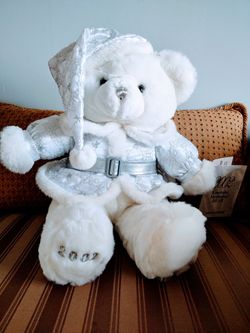 Vintage 2002 Christmas Teddy Bear