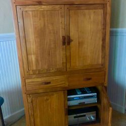 Hardwood cabinet -Molave