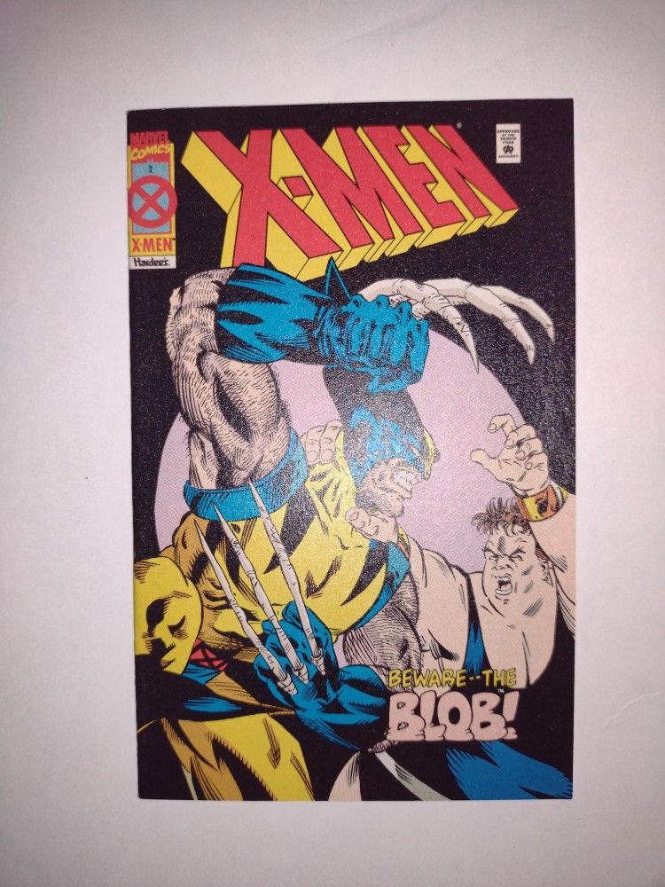 1995 X-Men Mini Comic Book Hardee's Promo Marvel #1 &2