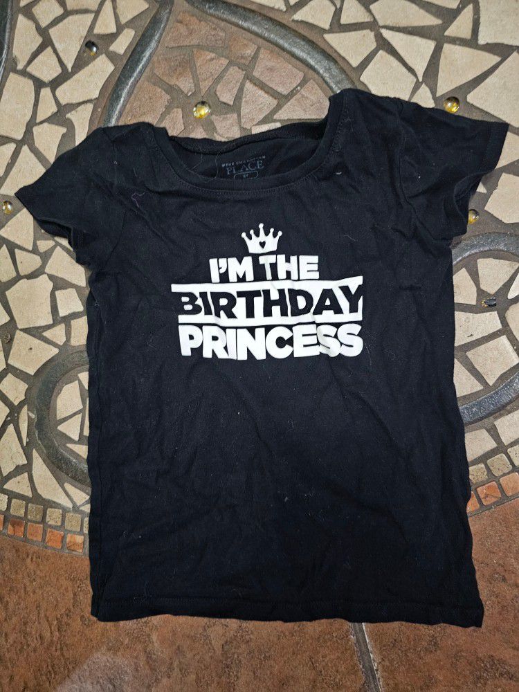 I'm the birthday princess' graphic T Shirt