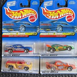 Hot Wheels 1999 “Snack Time Series”