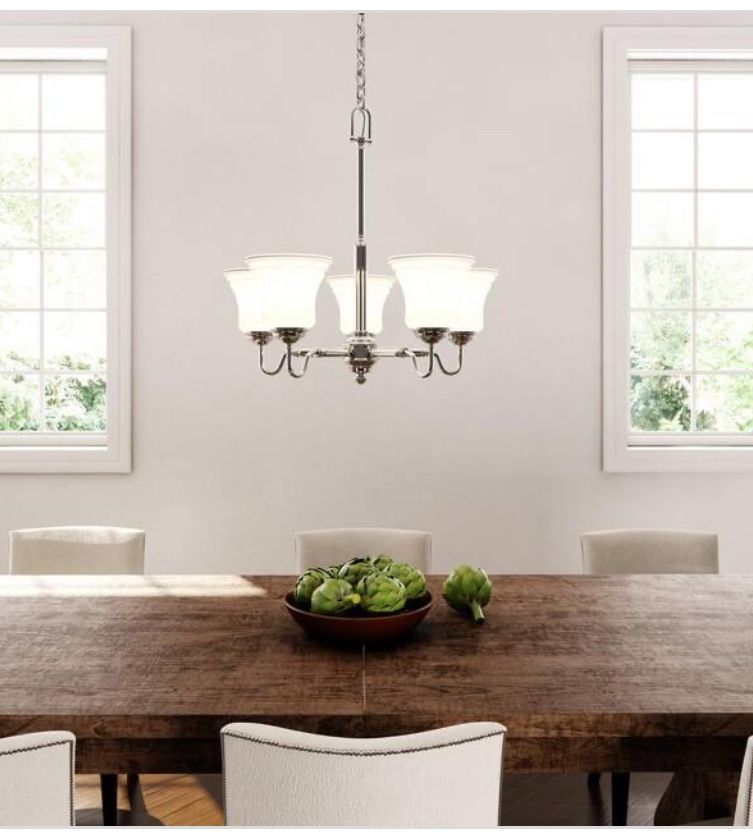 Hampton Bay 5 Light Chandelier