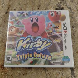 Kirby Triple Deluxe Nintendo 3DS New Sealed