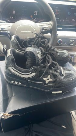 Louis Vuitton Trainer ‘Embossed Monogram (Black) Size:10