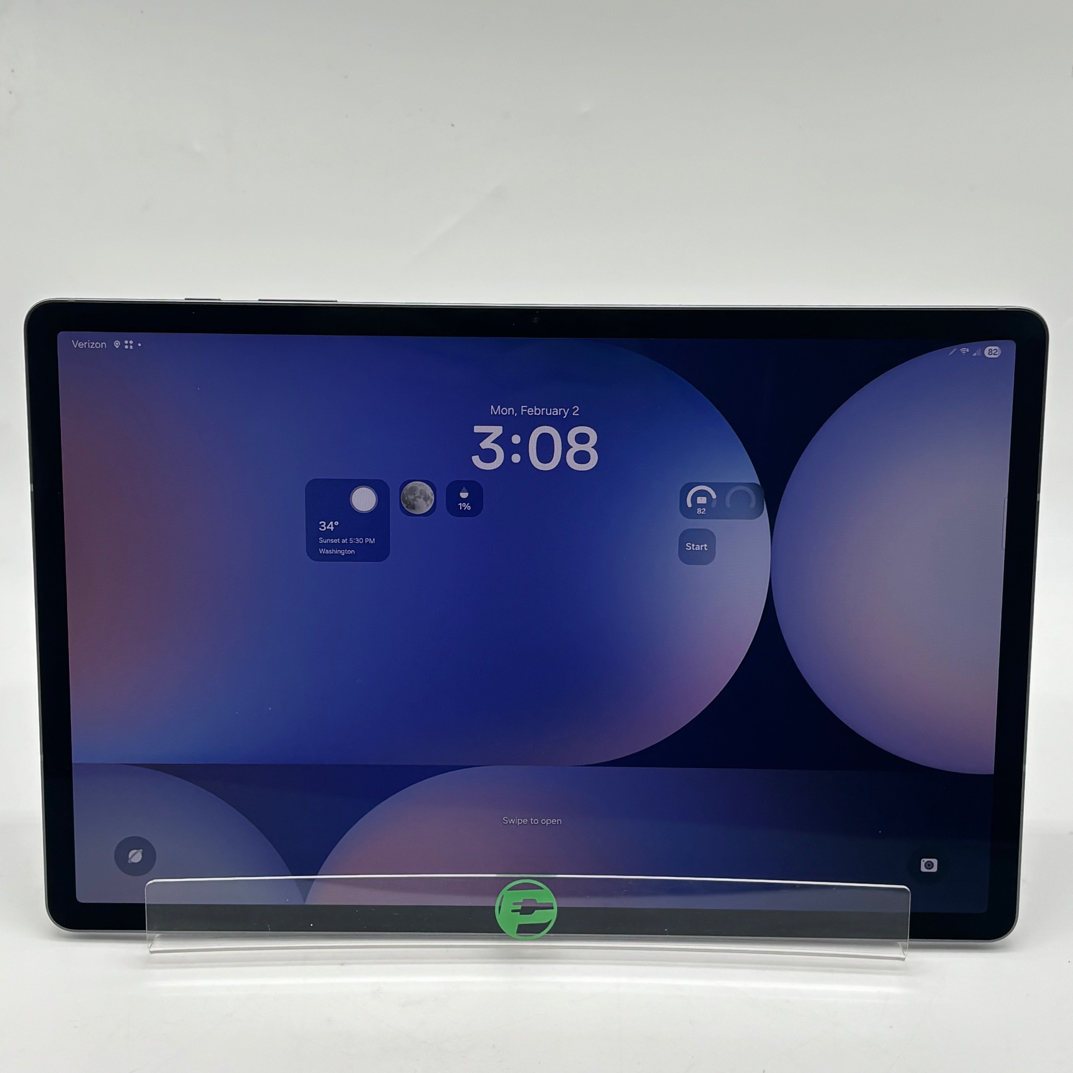 Verizon Samsung Galaxy Tab s10 + 12.4" 256GB Gray SM-X828U