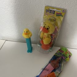 Rubber Duck/Easter Pez Dispenser 