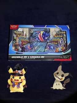 Pokemon Greninja EX & Kingdra EX Special Collection Box