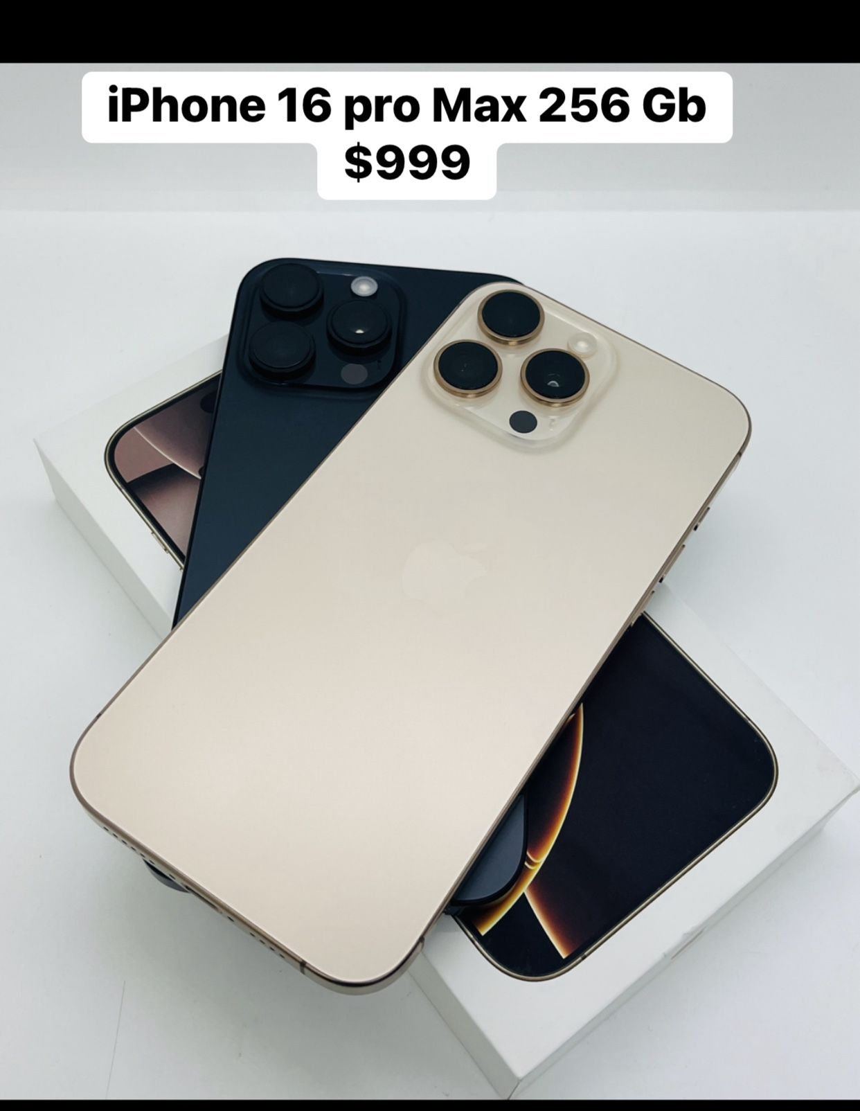Summer Special - iPhone 16 Pro Max 256 Gb Unlocked
