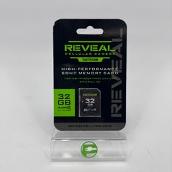 New Reveal Tactacam 32GB SDHC Memory card FS32GB