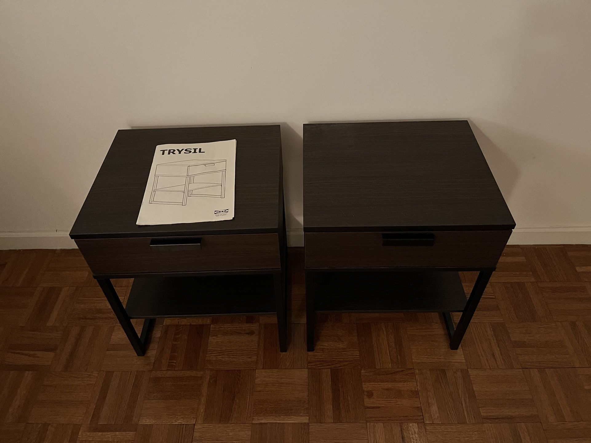 Ikea Trysil Nightstand And kallax 2x4