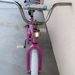 Girls Kids Pink Bike (No Training Wheels)