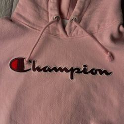 Pink Champion Hoodie 