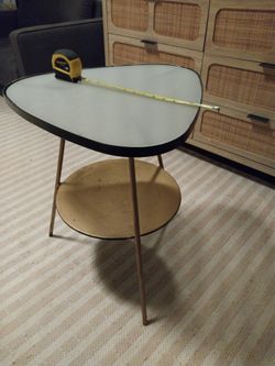 IKEA Mid-Century Modern Glass Coffee Table
