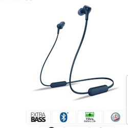 Sony WI-XB400 Wireless in-Ear Extra Bass Headset/Headphones with mic for Phone Call, Blue (WIXB400/L)

