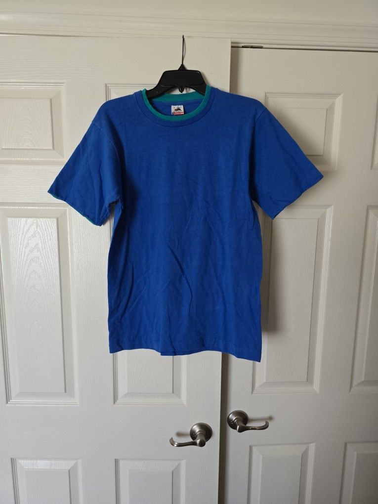 Fruit Of The Loom T-shirt In Blue Size M