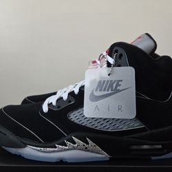 Air Jordan Retro 5 Reimagined Black Metallic 