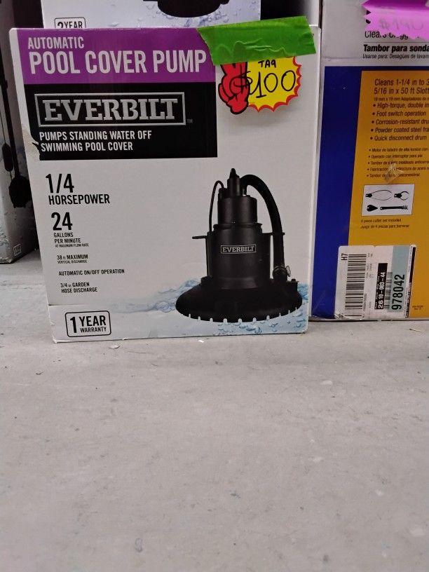1/4 hp Submersible Pool Cover Pump