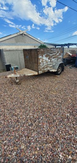 Commercial Grade 4X8 Trailer.