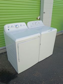 GE Washer and Electric Dryer