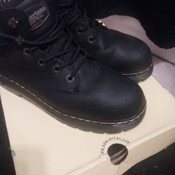 Dr Martens Industrial Steel Toe Boots For Men