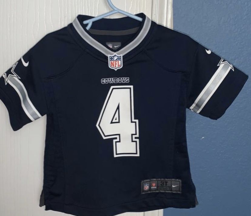 Size 3T Cowboys jersey, 2 jackets, jeans, pants and sweater