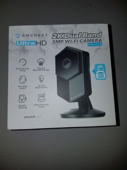 Wifi security video camera Ultra HD