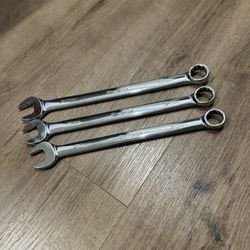 Snap On Flank Drive Metric Combination Wrench Set 20-22mm