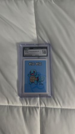 Squirtle Old Maid Japanese Playing Card 2019 CGC 10