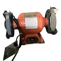 Central machinery 6” bench grinder