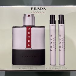 Brand New Men’s Prada Carbon Cologne Gift Set