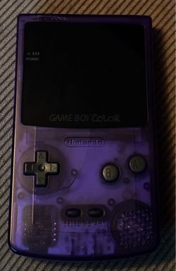 Gameboy Color with Oled Screen, usb c rechargeable battery and Tetris