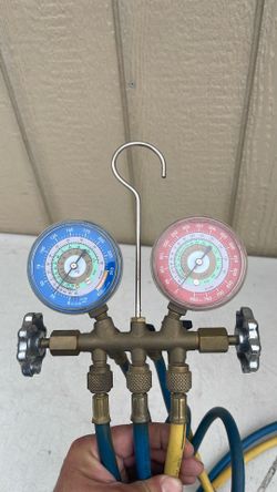 Used AC heavy duty brass manifold