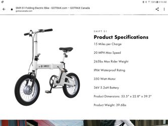 E bike