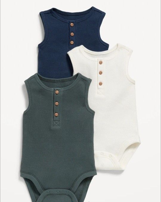 Sleeveless Infant Boys Bodysuits