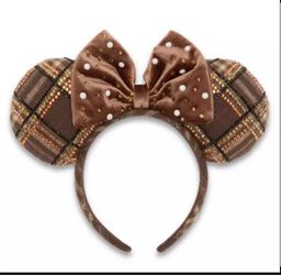 Sold out Disney plaid brown ears Bauble bar