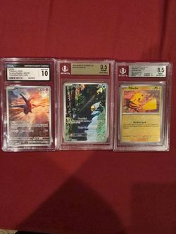 Pokemon random slabs for sale CGC, Beckett, BGS