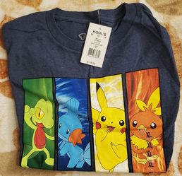 2 Pokémon T-shirts- XL