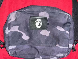 Grey Camo bape bag