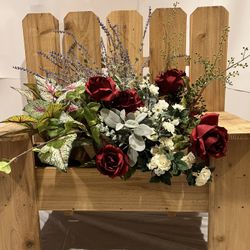 Cedar Bench Style Planter Box 