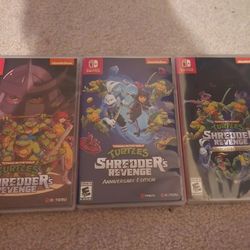 Teenage Mutant Ninja Turtles Shredder's Revenge Nintendo Switch 
