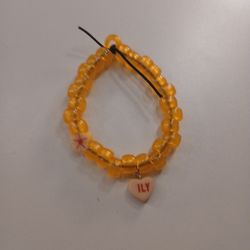 Orange braclet